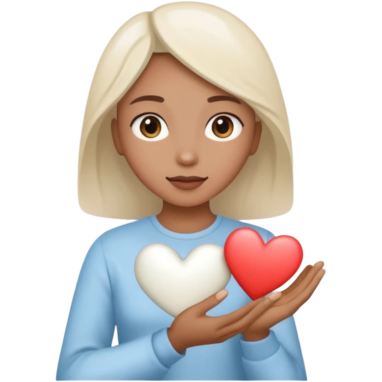 Создай это :"Я"+🤍+"Амира" emoji