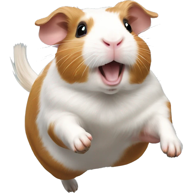 Guineapig jumping emoji