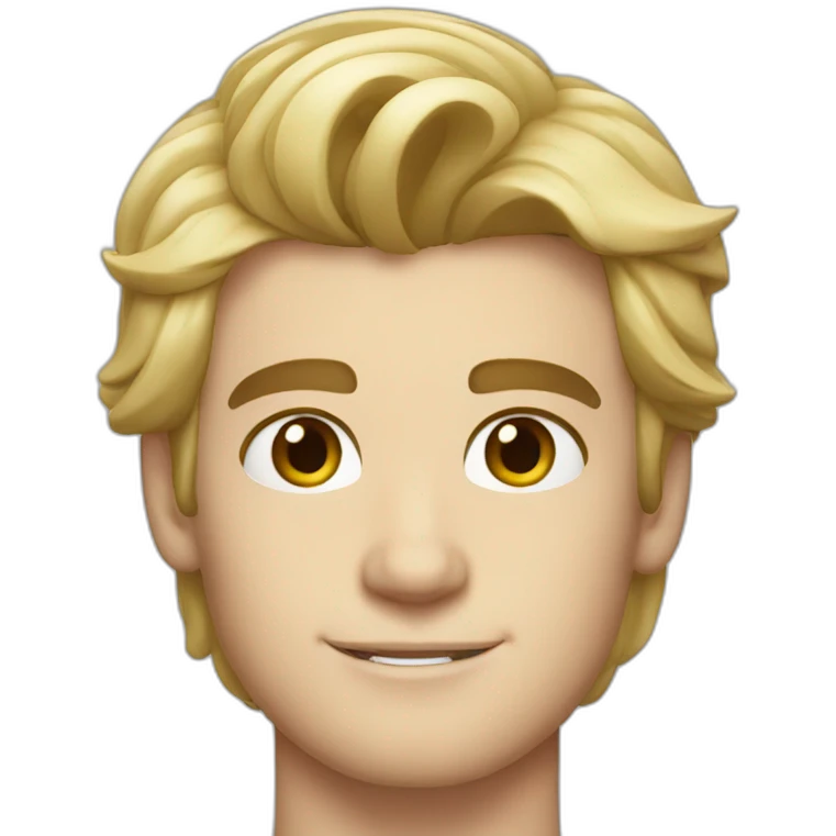 Andrew Garfield blonde emoji