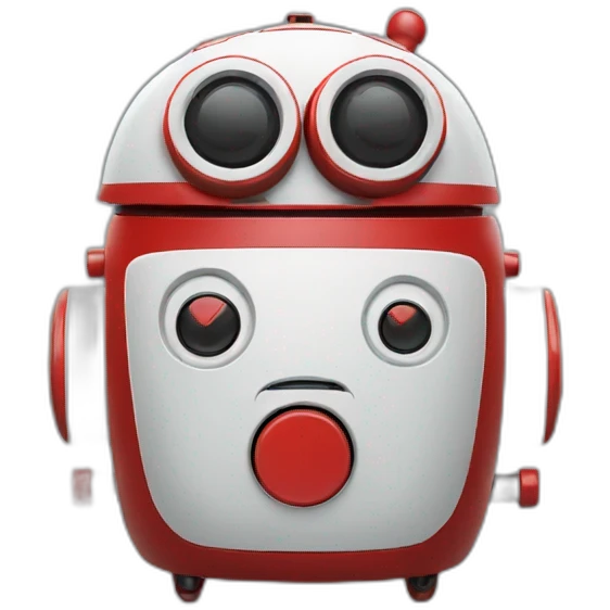 Alarm Robot red emoji