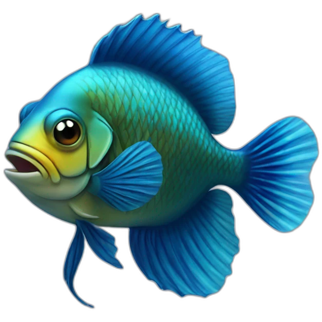 Oscar fish emoji