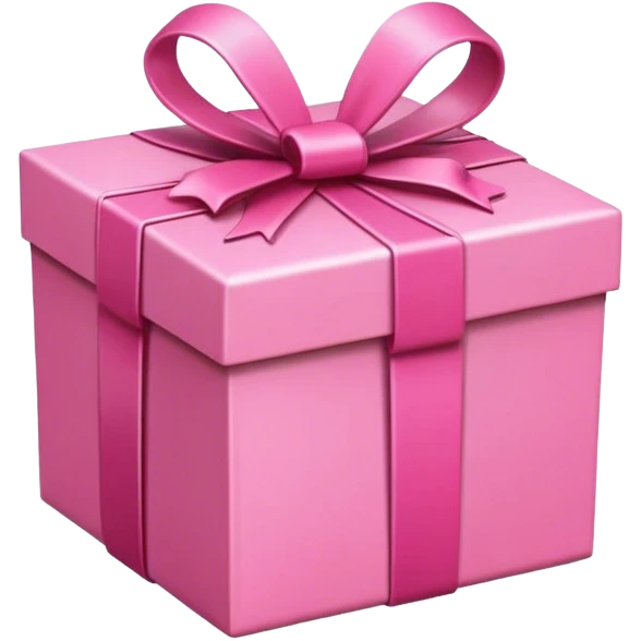 pink gift emoji