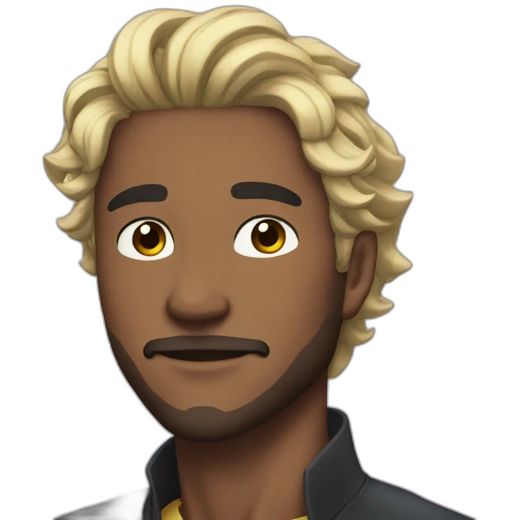 Fabulous anime man emoji