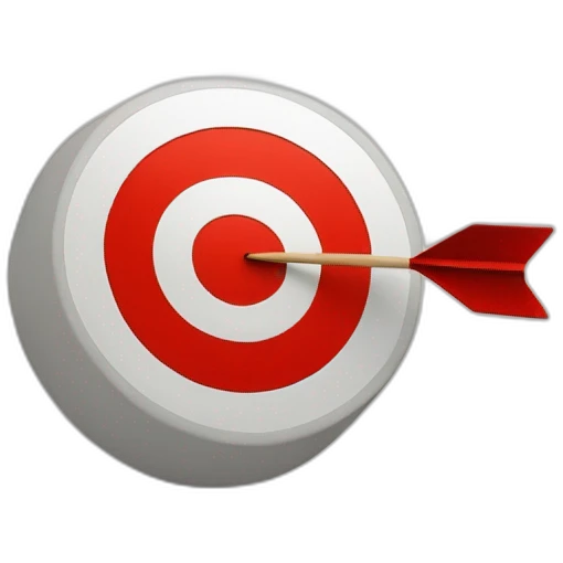 red-target-with-red-arrow-bullseye emoji