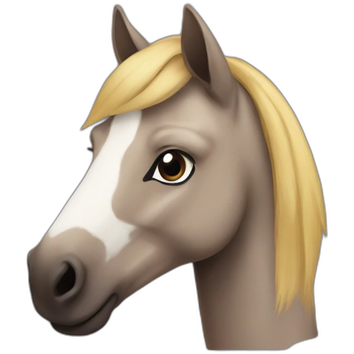 Zorse Head emoji