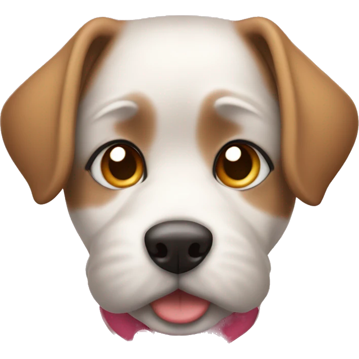 I love you bestie from a dog emoji