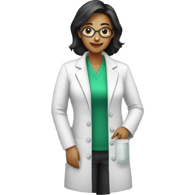 Woman chemist emoji