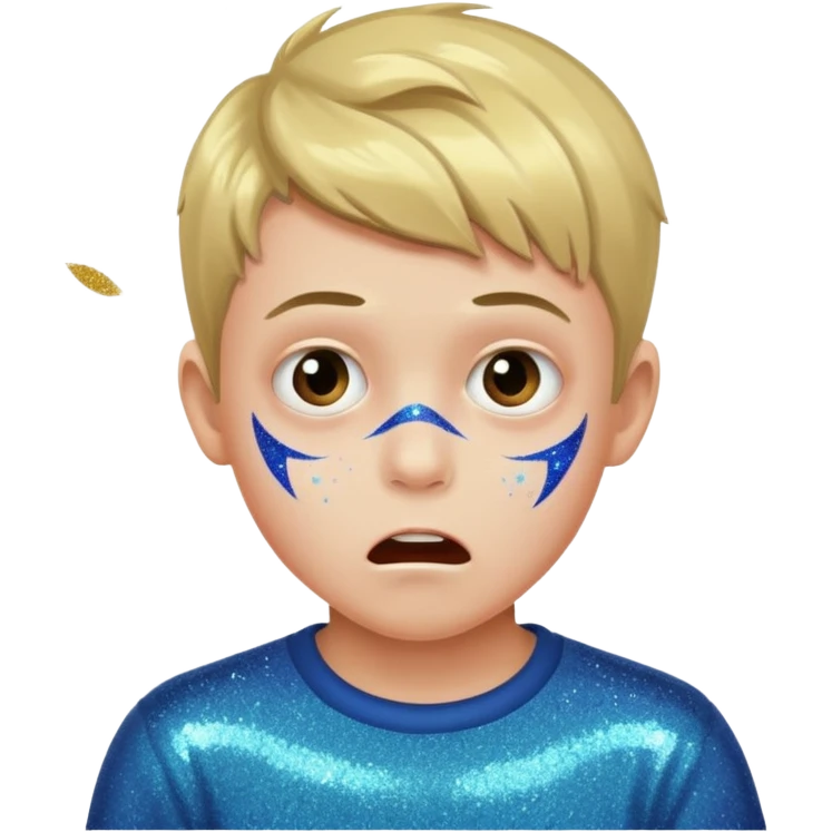 glitter panic boy emoji