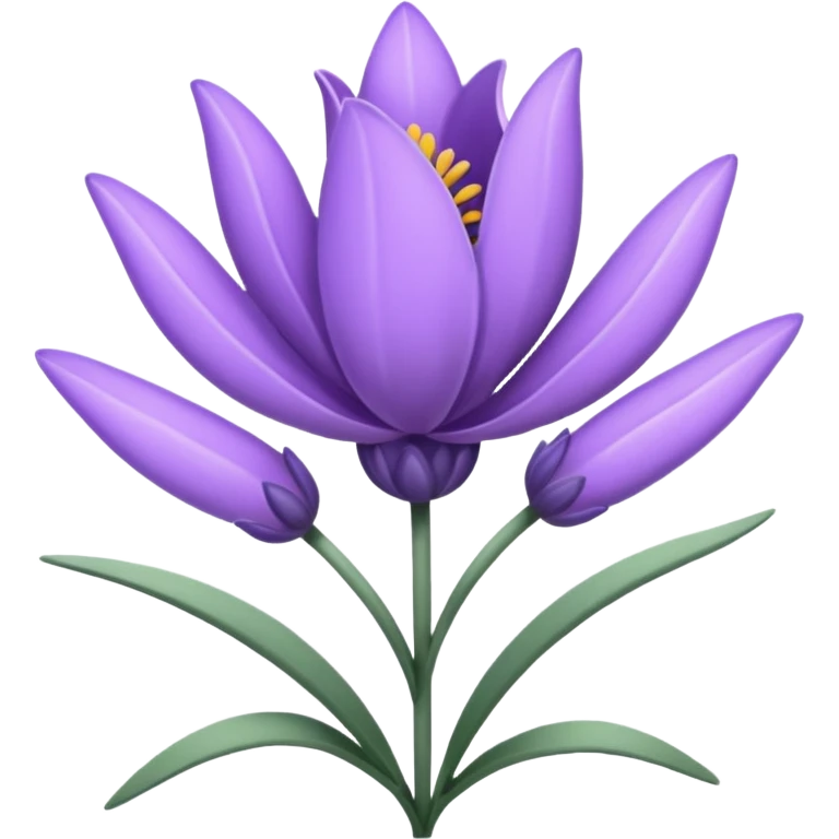 LAVENDER flower emoji