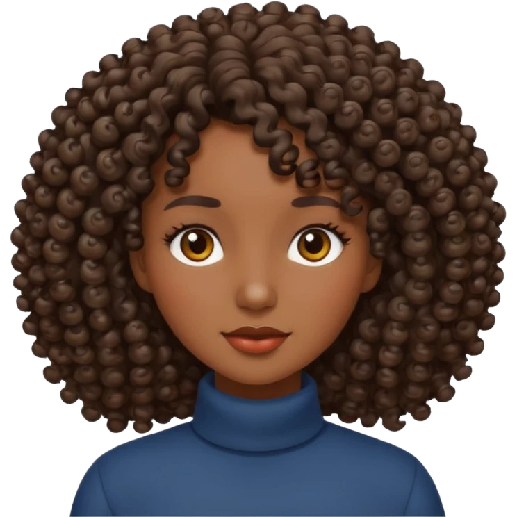 mujer con rulos de peluqueria en la cabeza emoji