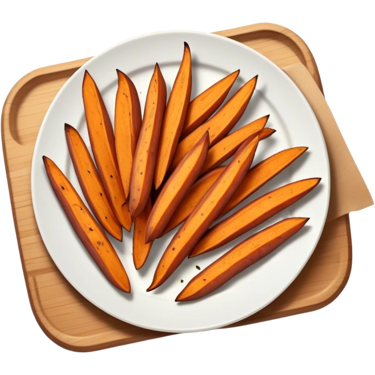 Oven Baked Sweet Potato Fries emoji