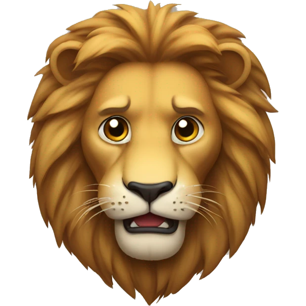 Lion humgry emoji
