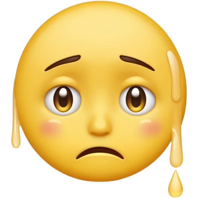 Crying unisex yellow emoji emoji