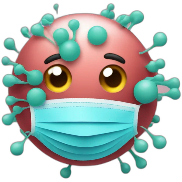Covid virus emoji
