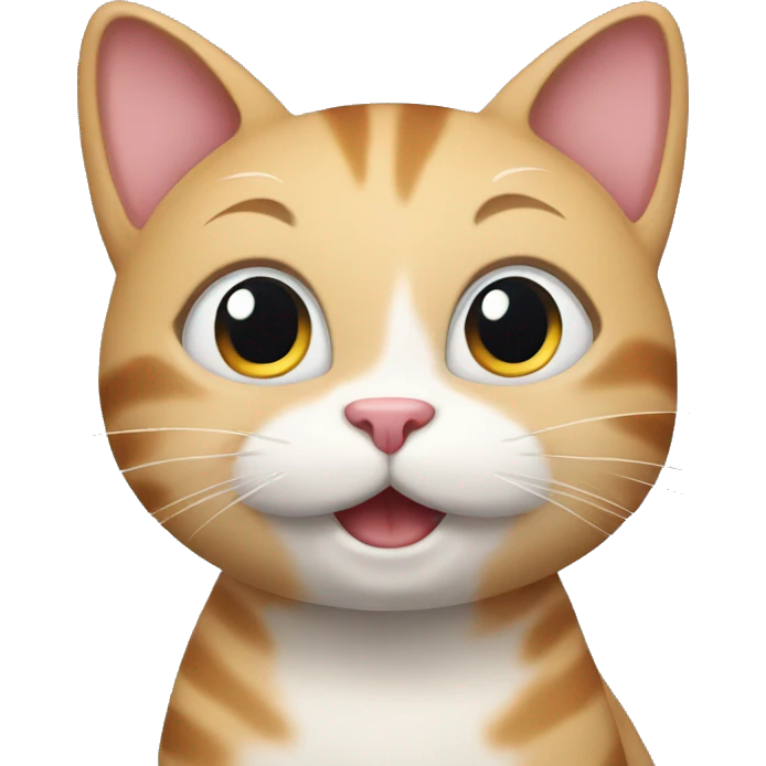 happy kitty emoji