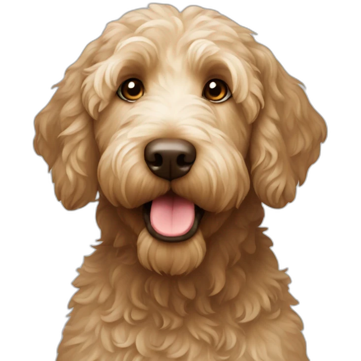 Labradoodle emoji