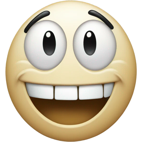 Emoji of a happy face stoned emoji