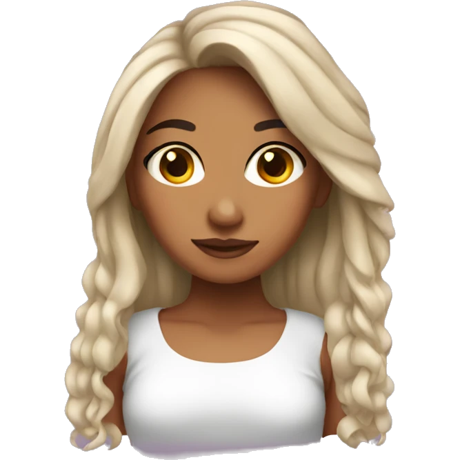 Latina girl emoji