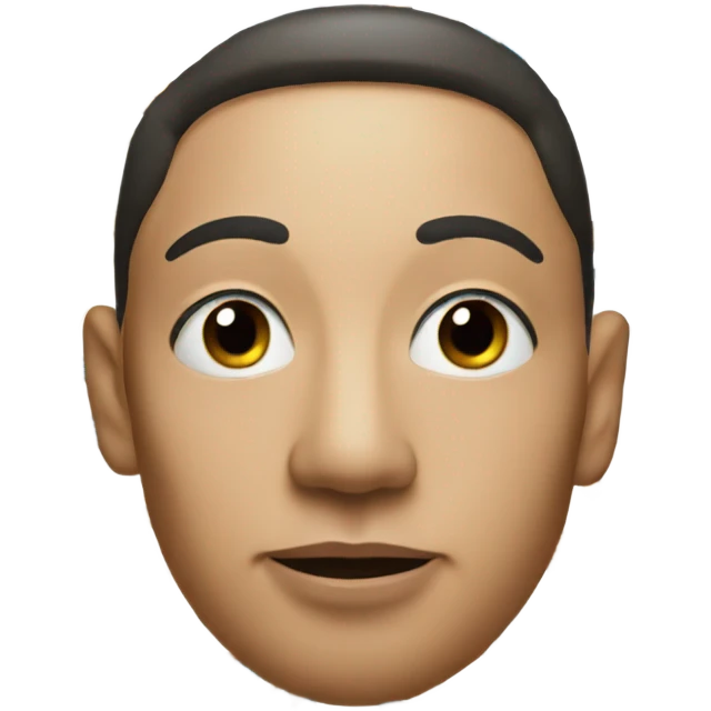 Face made from butterflies emoji