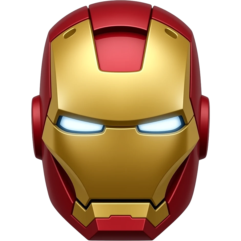 Iron man head emoji