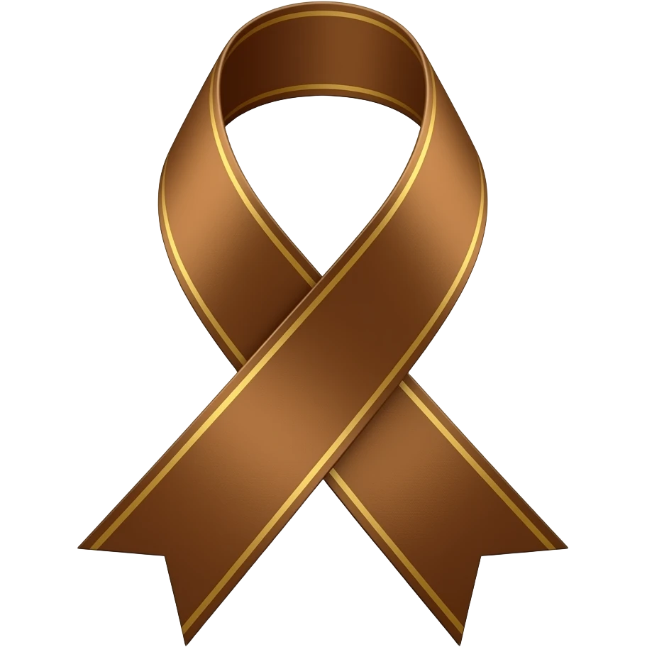 Kahverengi kurdele emojisi emoji