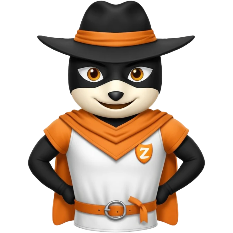 Diseña un zorro mascota promocionando empresa emoji