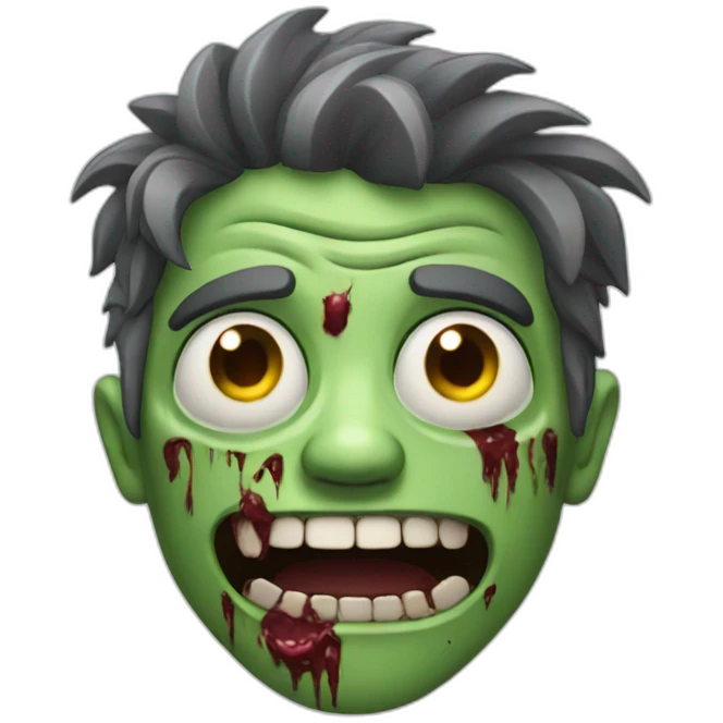 zombie happy emoji