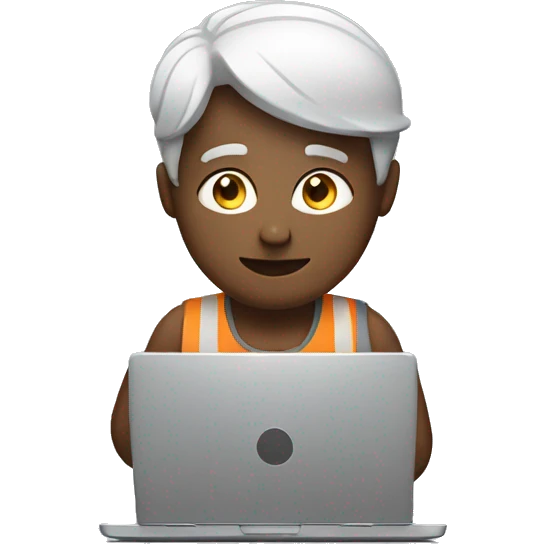 workingwith laptop emoji