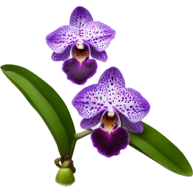 Vanda orchid  emoji