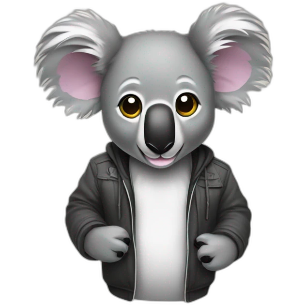 Koala dj emoji