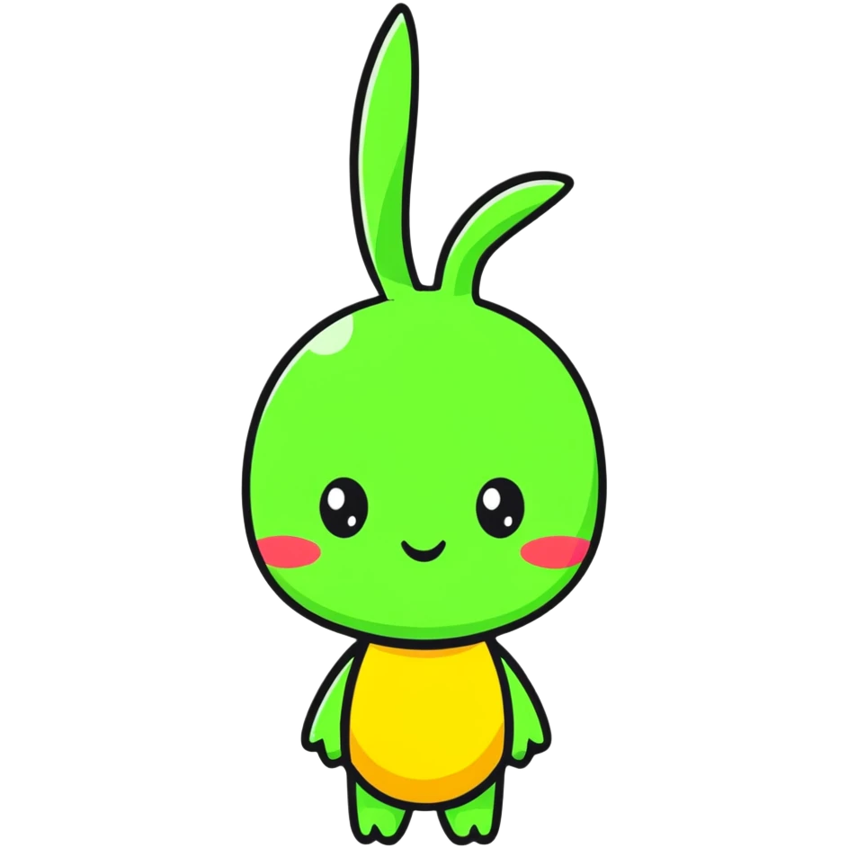 Sprunki character, cute and fun cartoon character emoji