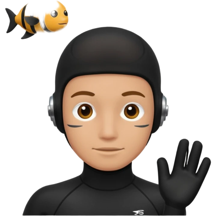 diver wetsuit only wetsuit emoji
