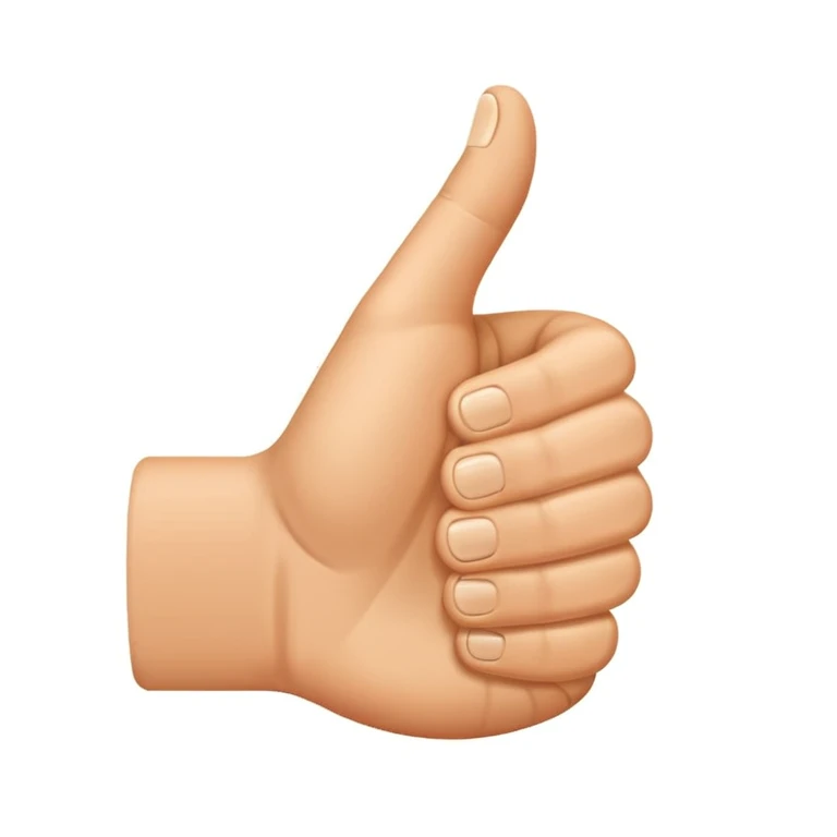 thumbs up emoji
