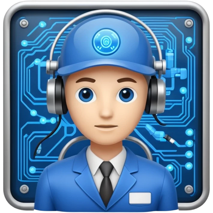 it shall more look like an AI analytics agent are general emoji