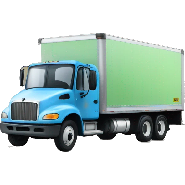 Box truck that’s says PGS emoji