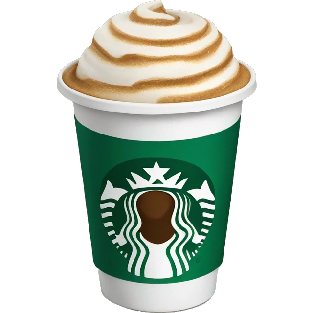 starbucks coffee cup emoji