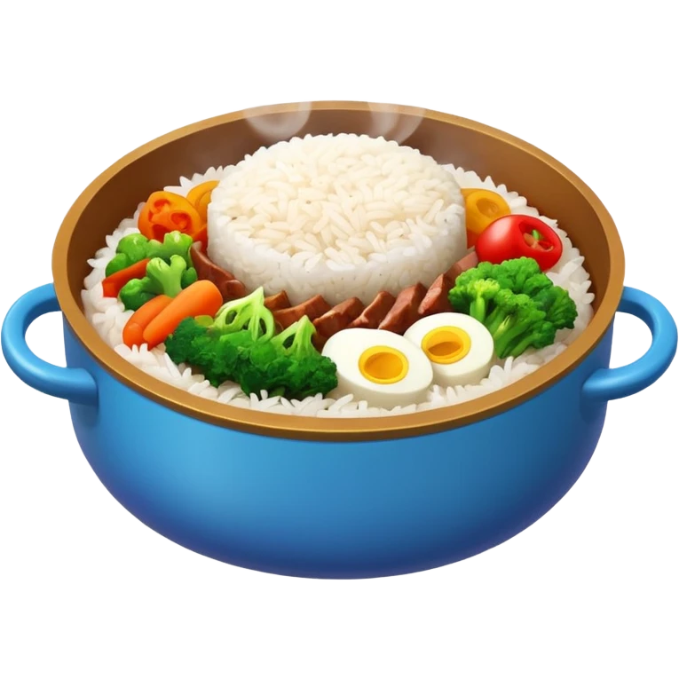 Create an emoji for Korean ishiyaki bibinba   emoji