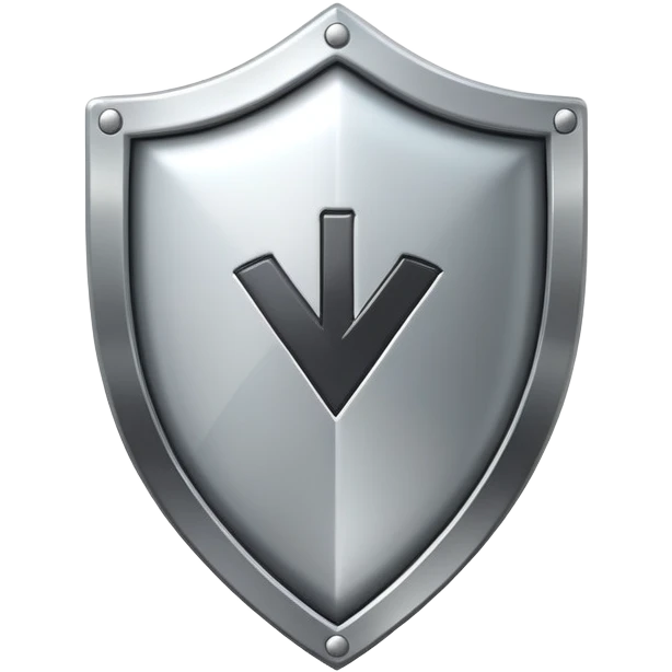 shield with a checkmark, representing Zuverlässig (reliable) emoji