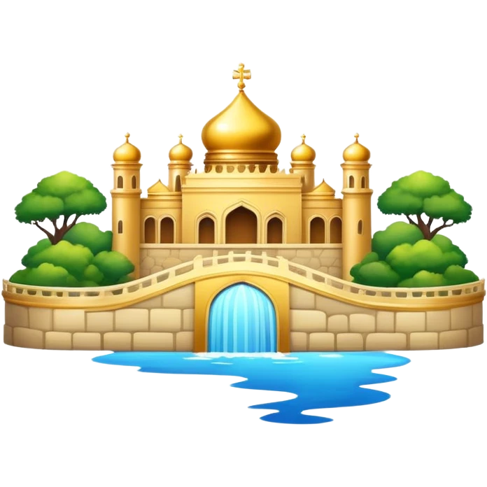 Luxurious royal expensive scenery  emoji