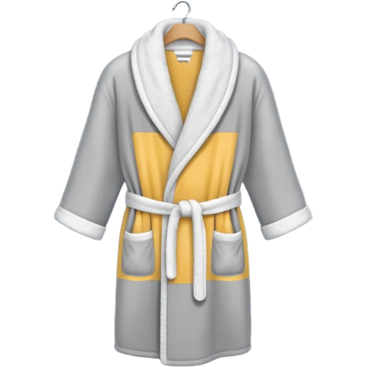 grey shower robe emoji