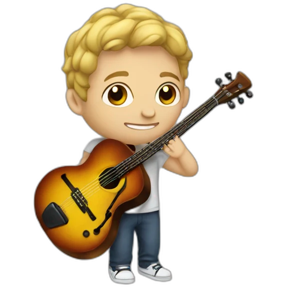 Music boy emoji