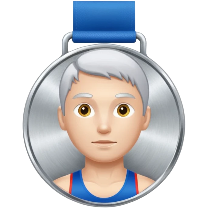 russia sport silver medal emoji