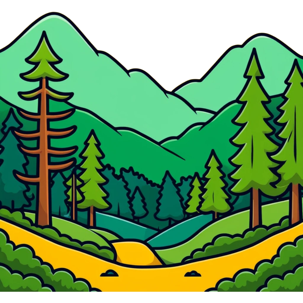 forest landscape emoji