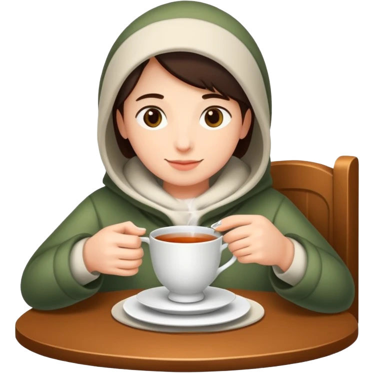 Tomando el té  emoji