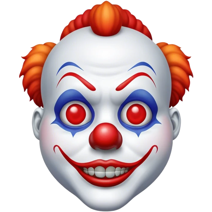 clown face emoji