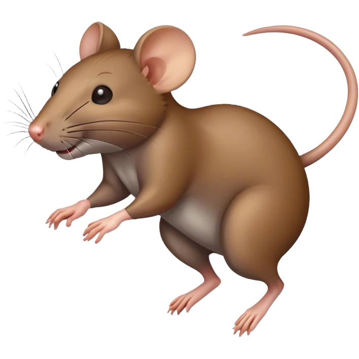 running rat emoji