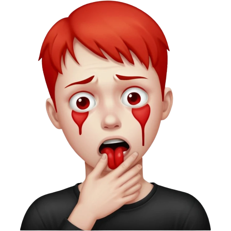 choking yourself emoji
