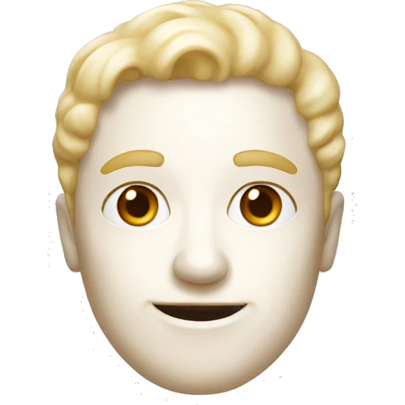 white cream emoji