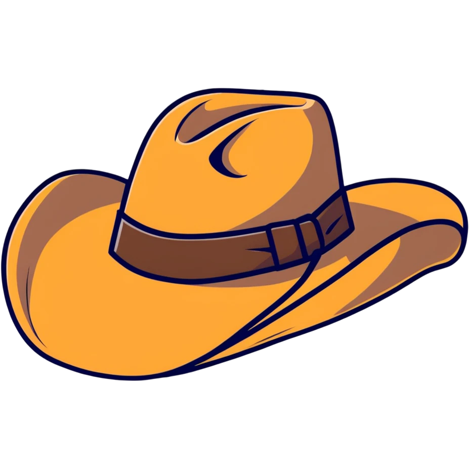 Cowboy hat emoji