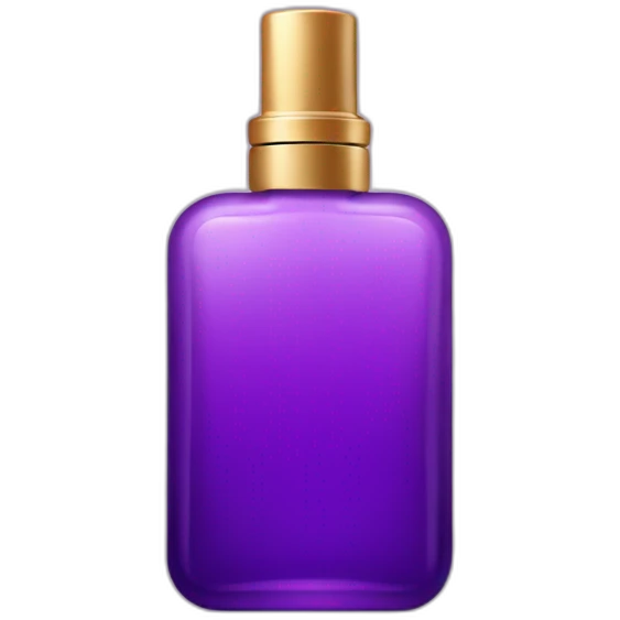 a purple bottle of perfume emoji